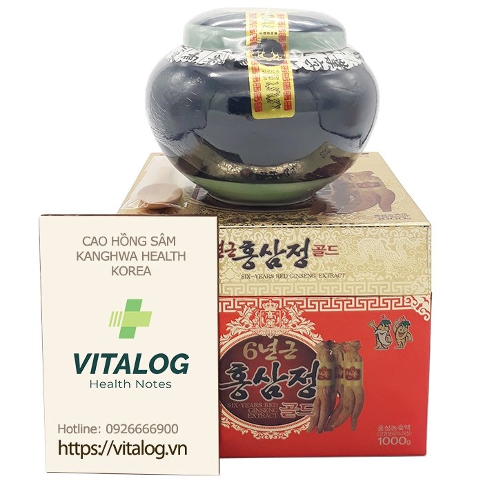 Cao hồng sâm KangHwa Hàn Quốc - Vitalog Health - Công Ty Cổ Phần Giải Pháp Sức Khỏe Và Sắc Đẹp Thành Lộc